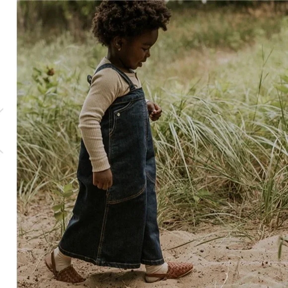 【専用】The Simple Folk/ Denim Dungaree 4-5 The Simple Folk Oversized Denim Dungaree – Wild Ivy
